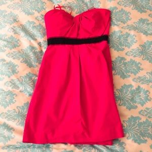 Bcbg strapless dress, 02